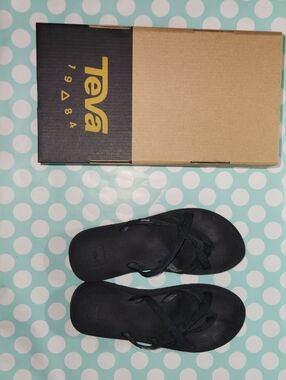 Teva Womens Black Sandals